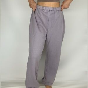 ATELIER DELPHINE Rolled Over Sweatpants 100% Organic Cotton Heavyweight‎